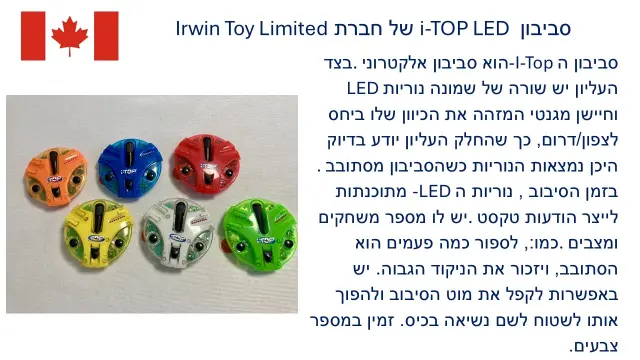 אירווין טוי לימיטד - 1