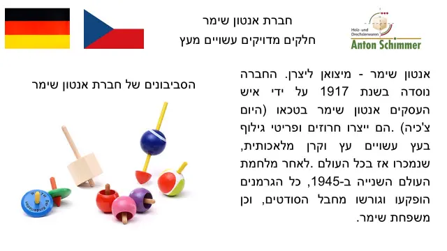 חברת אנטון שימר - 1