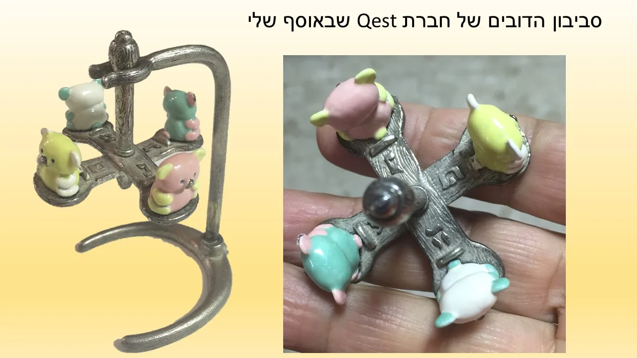 סביבון דובונים תלוים QUEST