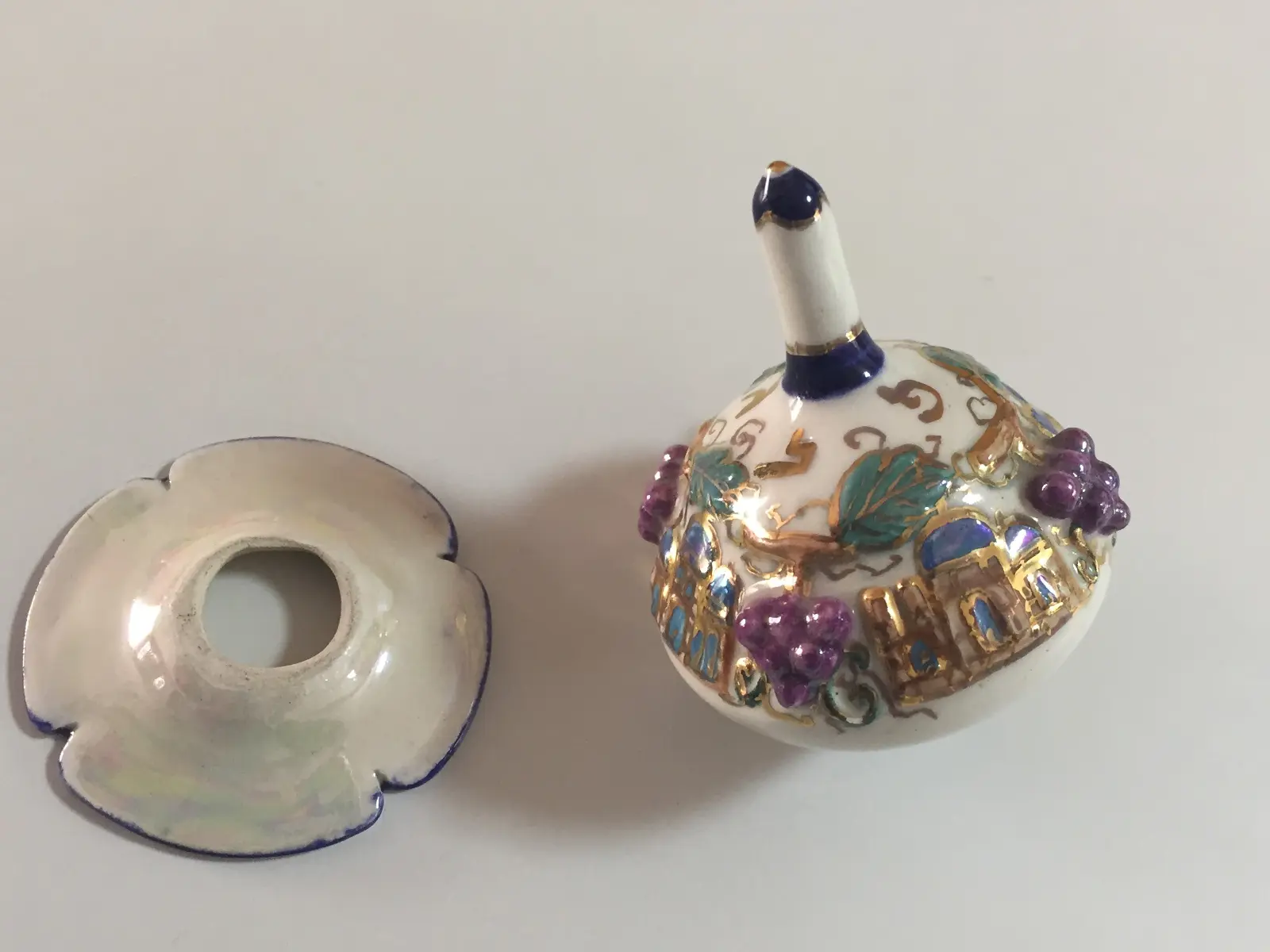 Mali Hikri Porcelain Dreidel