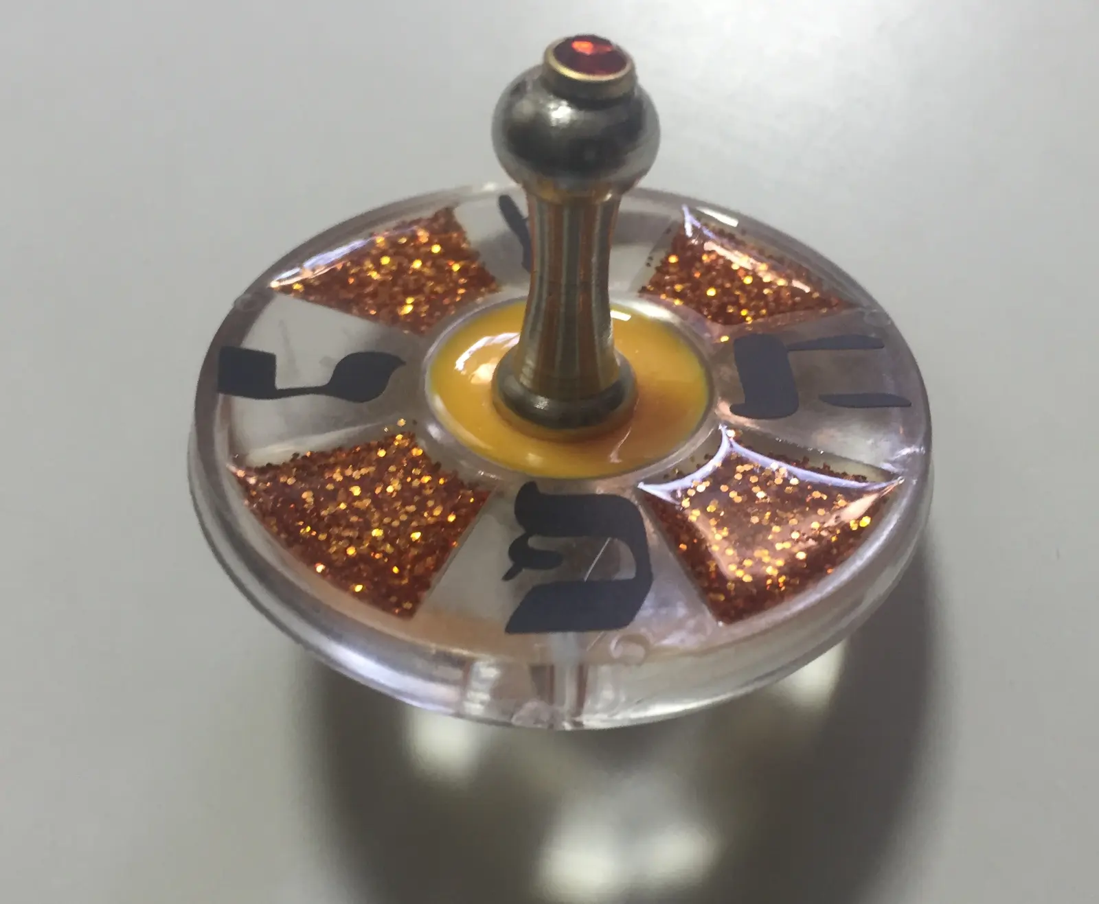 Lily Shochat Glass Art Spinning Top