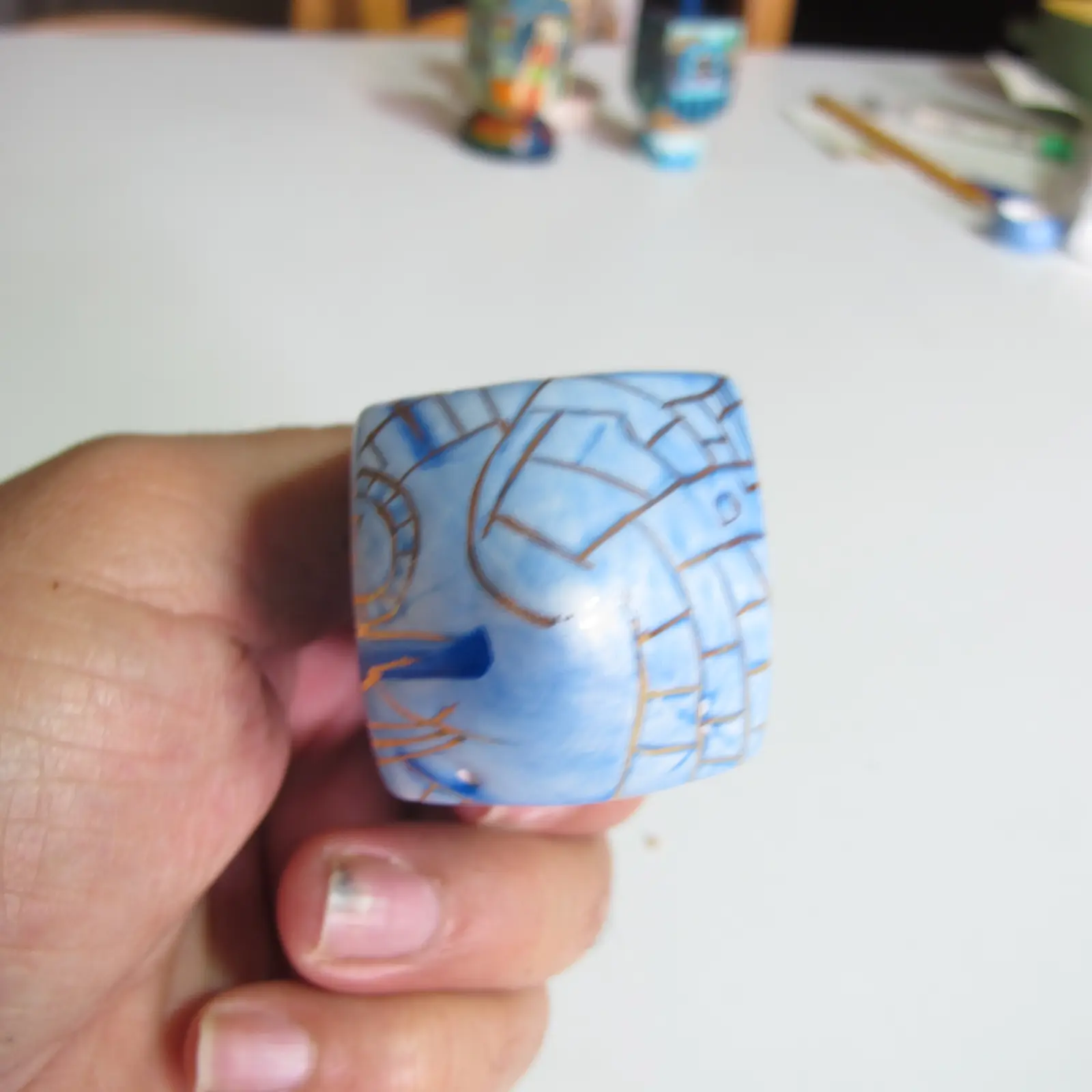 Metal Ceramics Spinning Top Karshi