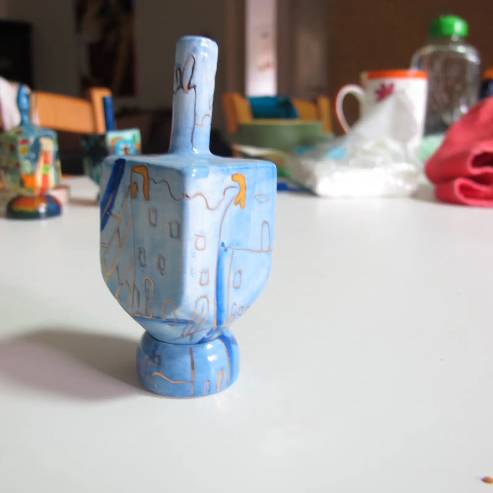 Metal Ceramics Spinning Top Karshi
