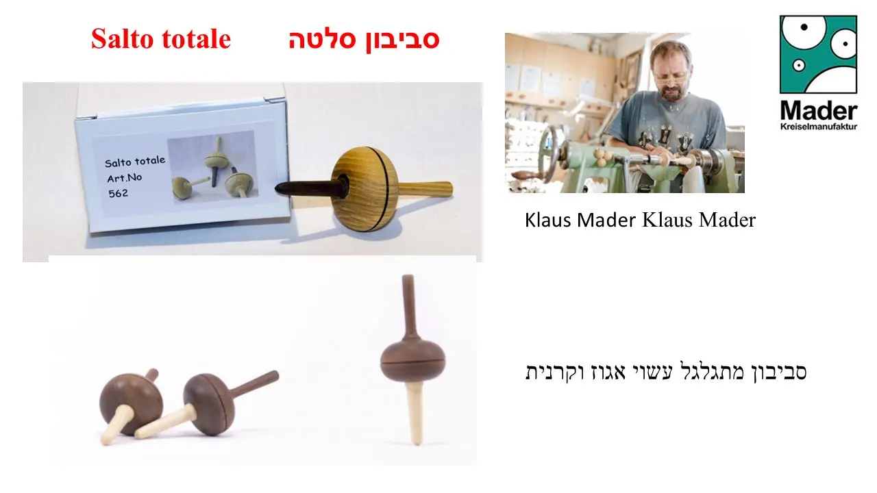 סביבון סלטה של קלאוס מדר