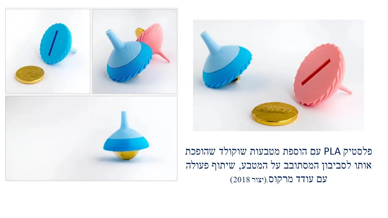 שאול כהן סביבון מחזיק מטבע 3 מימד