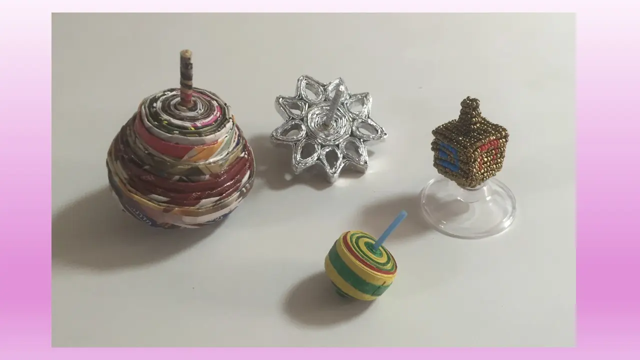 סביבון מגן דויד מנייר ממוחזר של עליזה אברהם