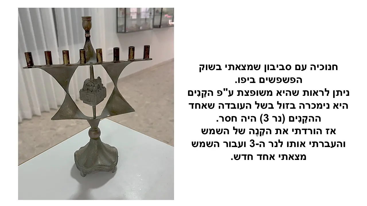 KARSHI Hanukkiyah Spinning Top