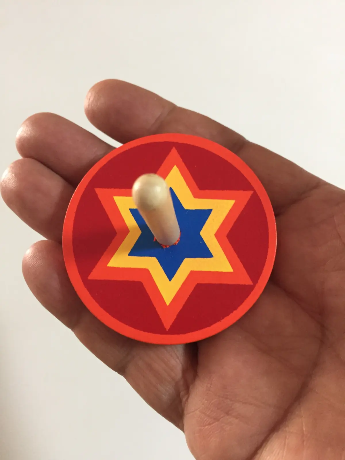 סביבון מגן דויד מהשוק המקורה הונגריהט בבודפשט,  הונגריה