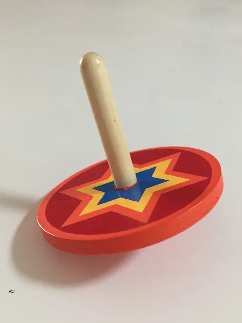 סביבון מגן דויד מהשוק המקורה הונגריהט בבודפשט,  הונגריה