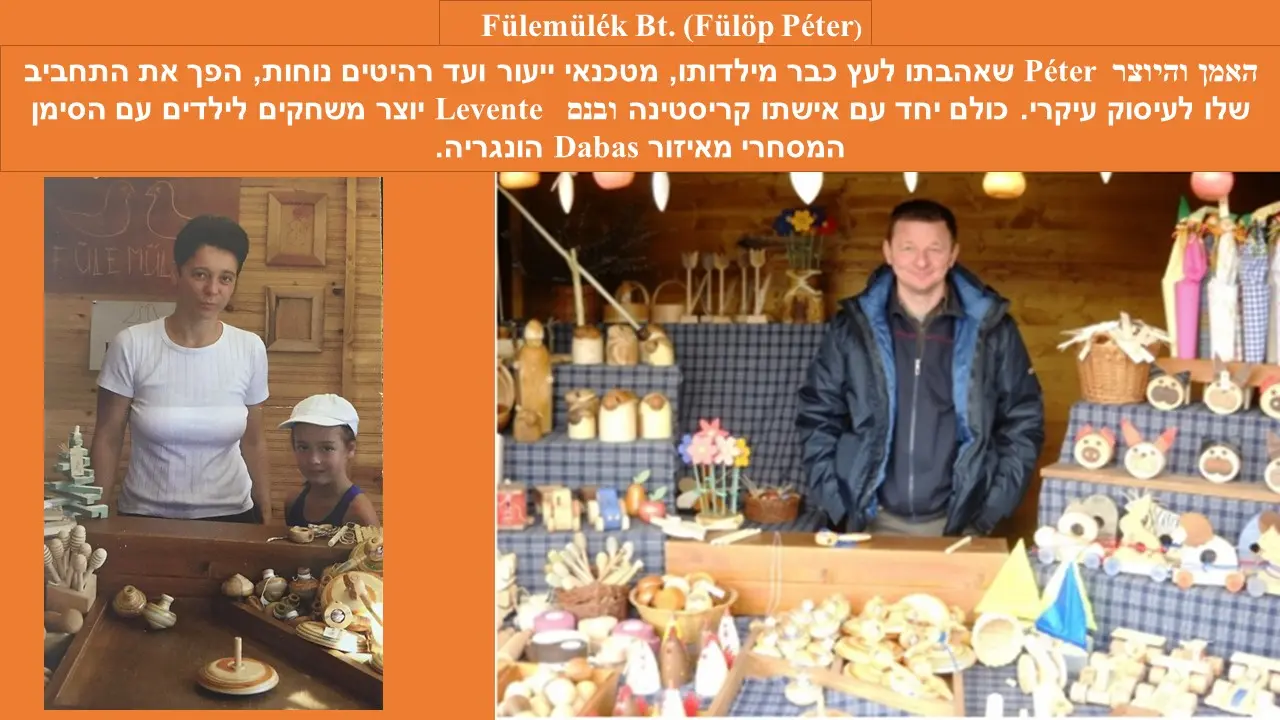 סביבון עם משגר מוט וחוט מבודפשט הונגריה
