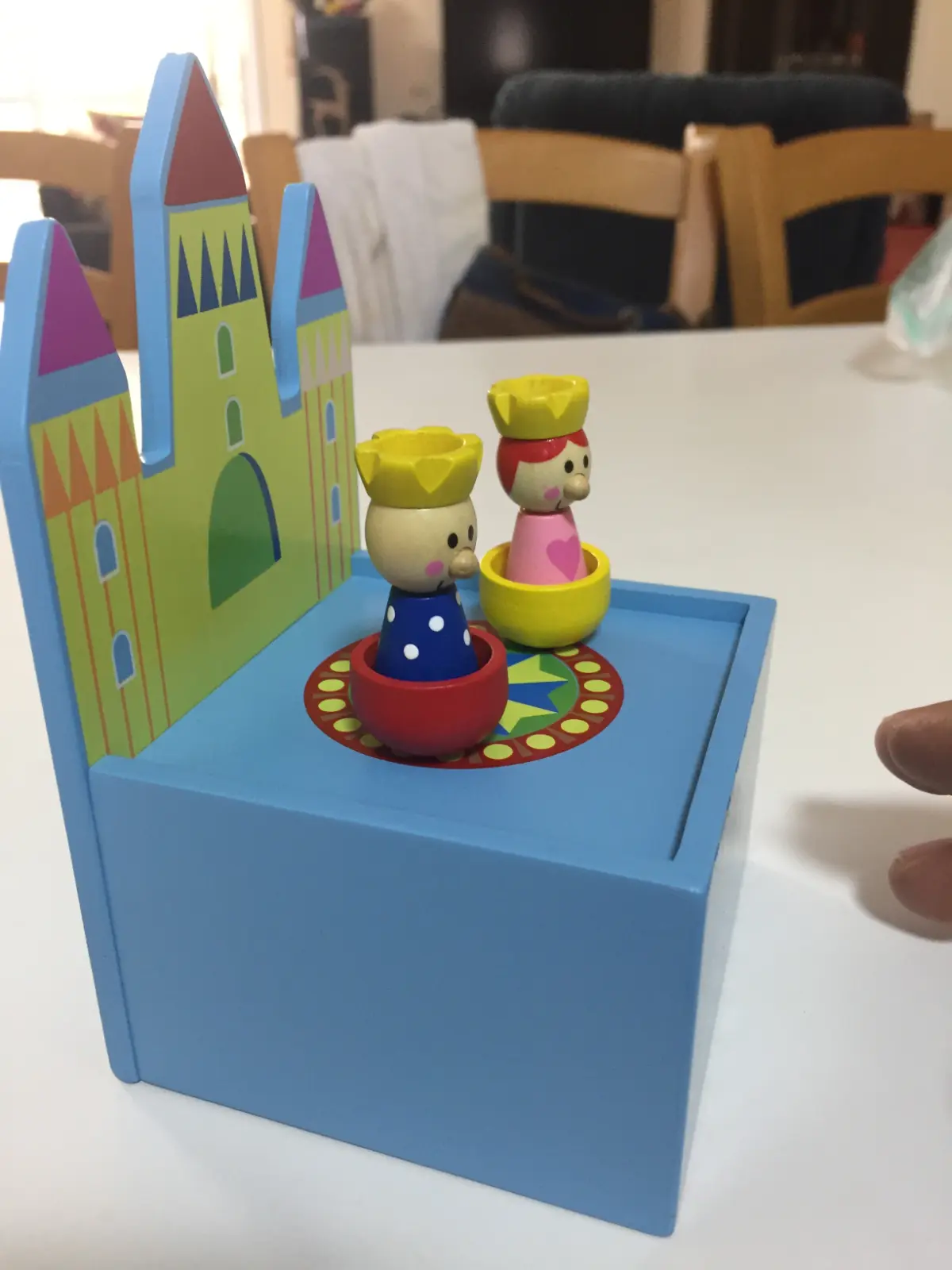סביבוני תיבת נגינה מהשוק המקורה הונגריהט בבודפשט,  הונגריה