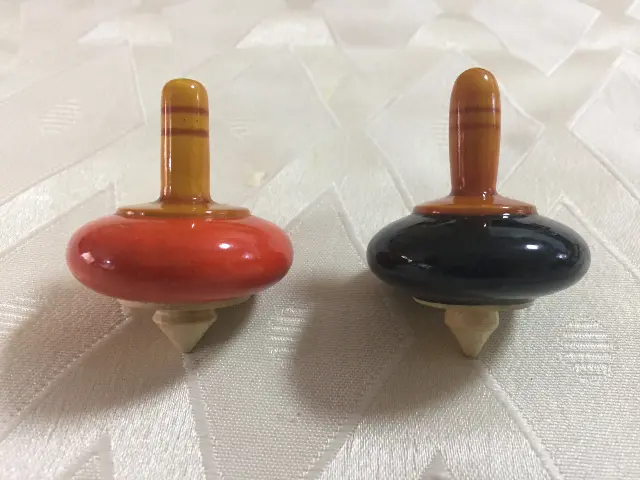סביבון עץ אורגני מאיה הודו