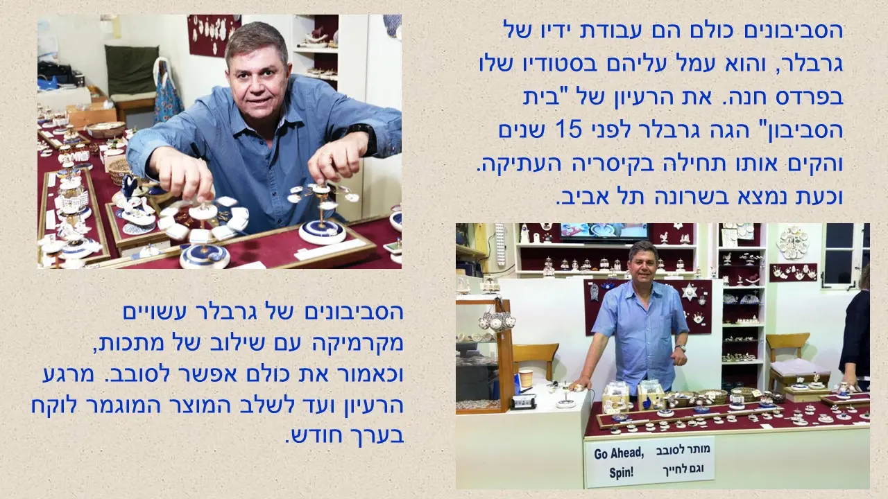הסביבון של ערן גרבלר מבית הסביבון