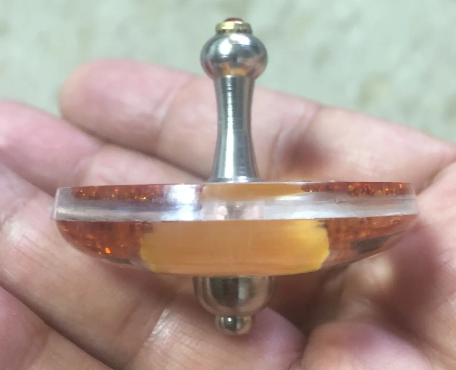 Lily Shochat Glass Art Spinning Top