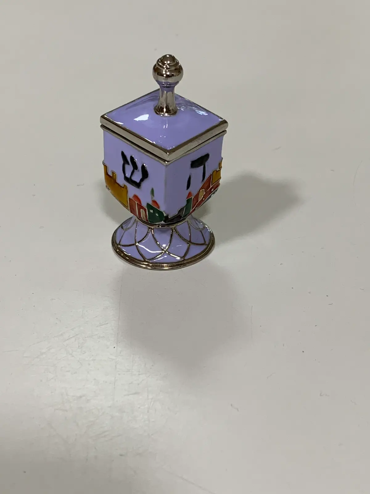 סביבון  קופסה סגול של קרן קופאל