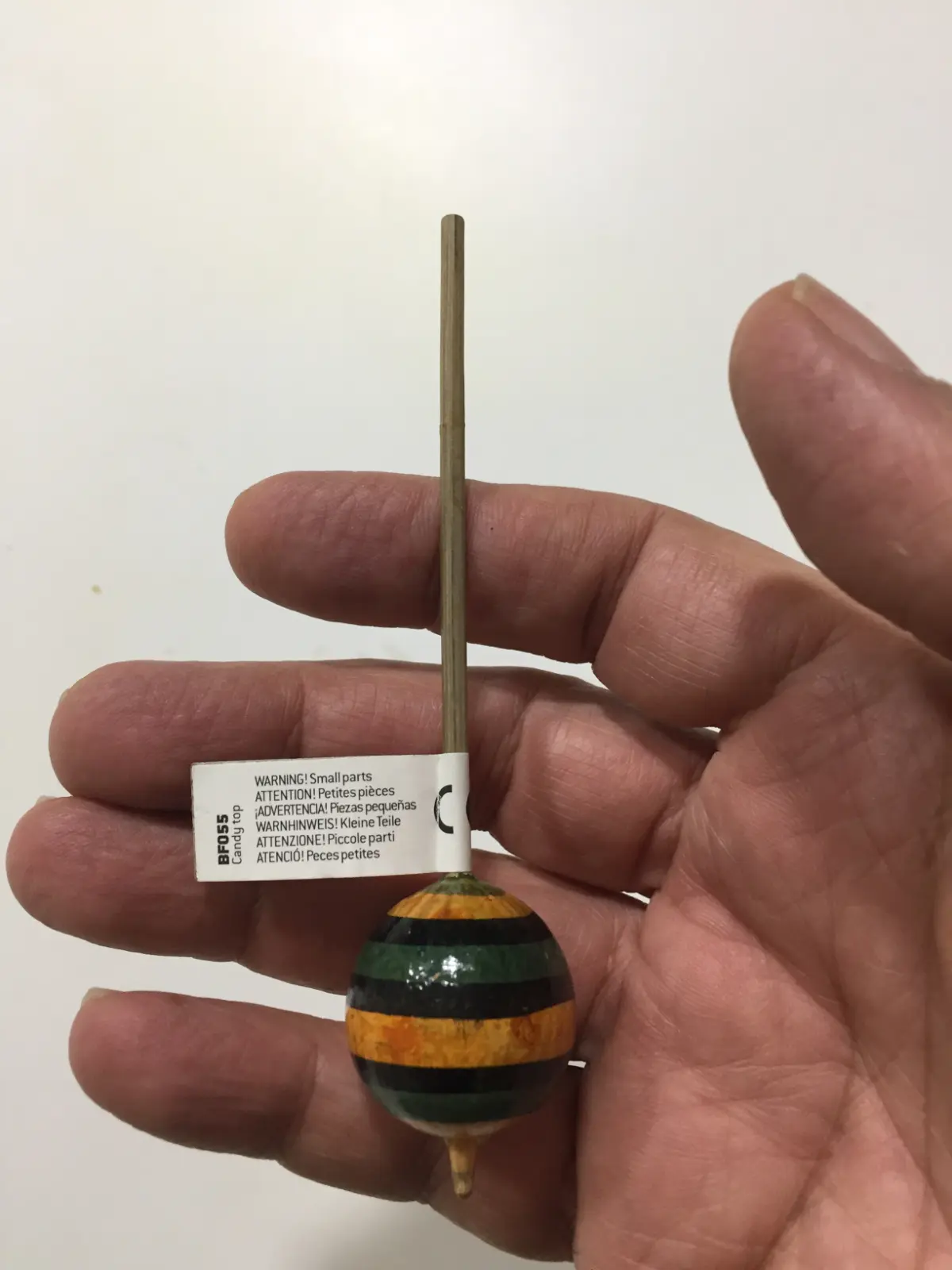 Lundji's Bamboo Whistling Spinning Top