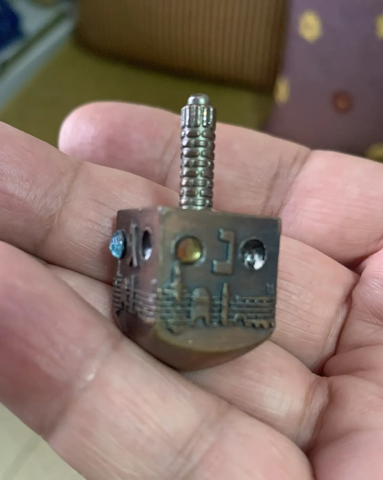 סביבוני חנוכה מברונזה של  ארט יודאיקה