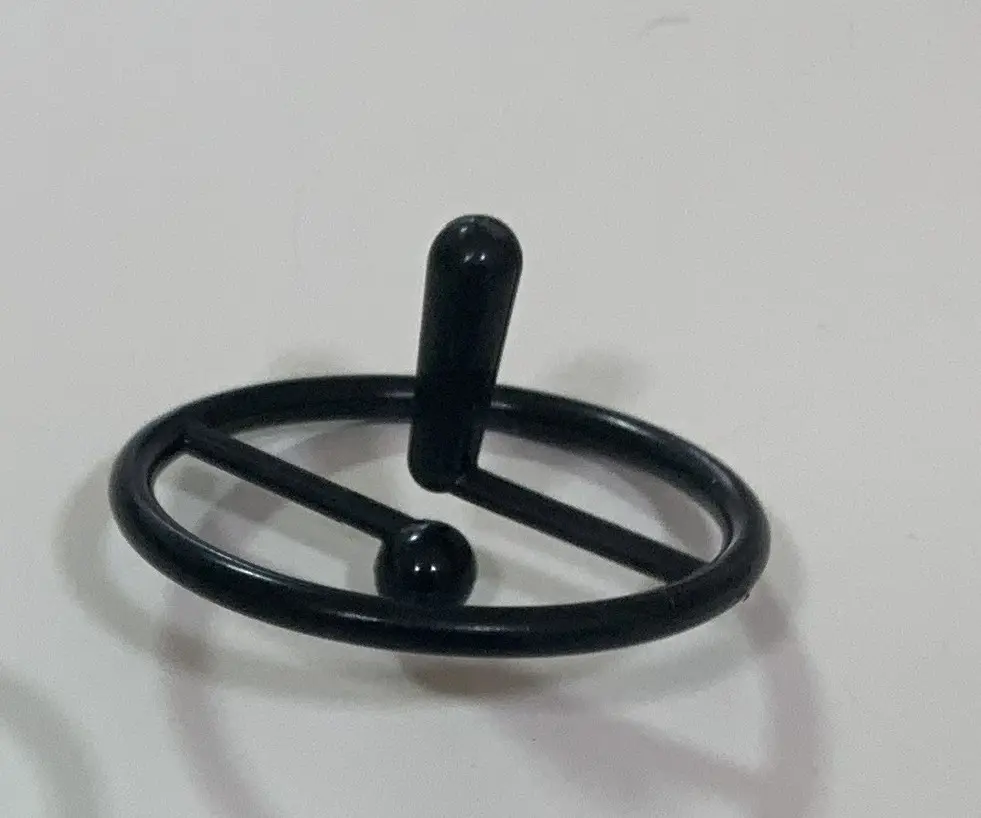 סביבון סימן קריאה שחור סיני