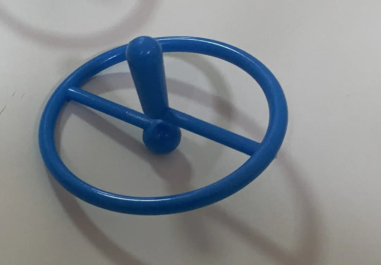 סביבון סימן קריאה כחול סיני