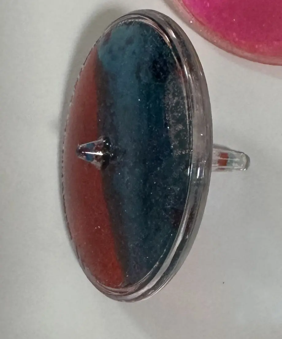 Lava Storm Spinning Top 2 Colors That Mix When Spinning