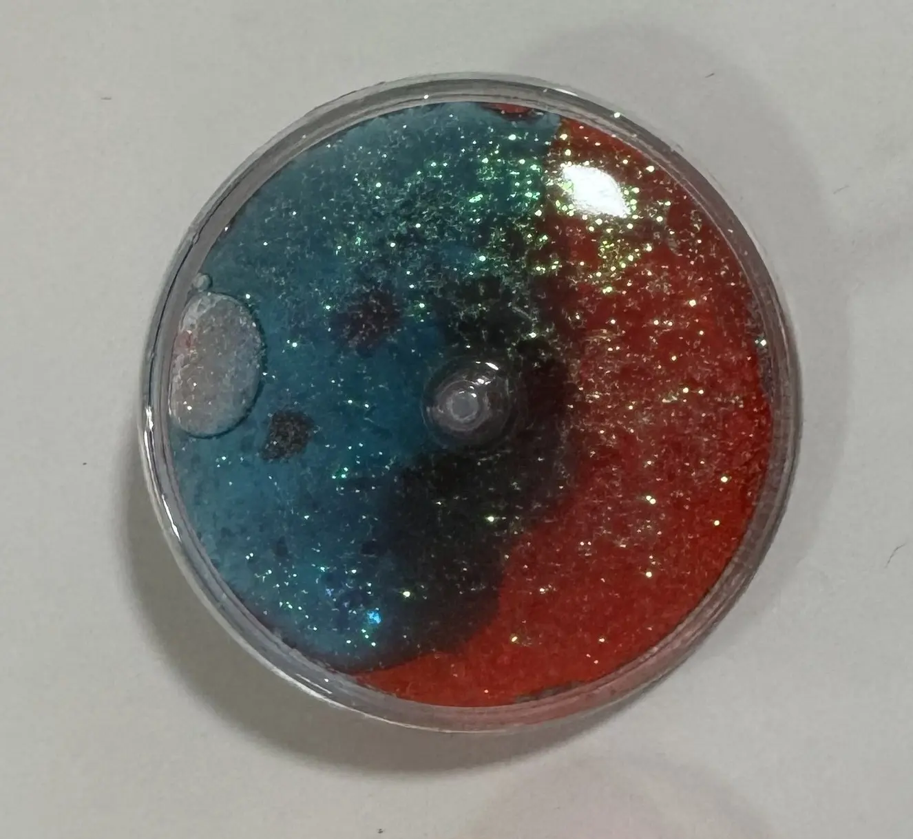 Lava Storm Spinning Top 2 Colors That Mix When Spinning