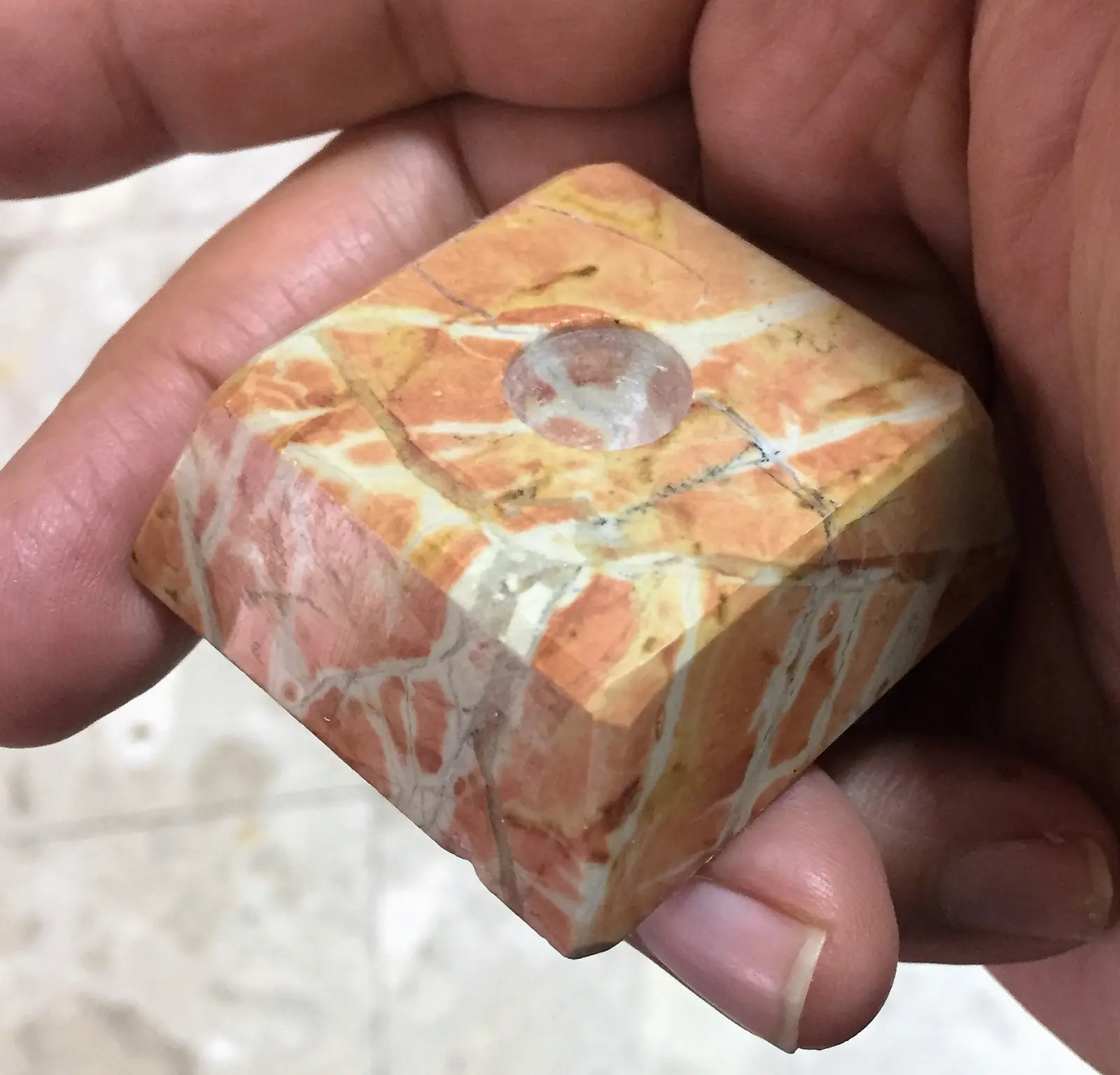Jerusalem Stone Dreidel