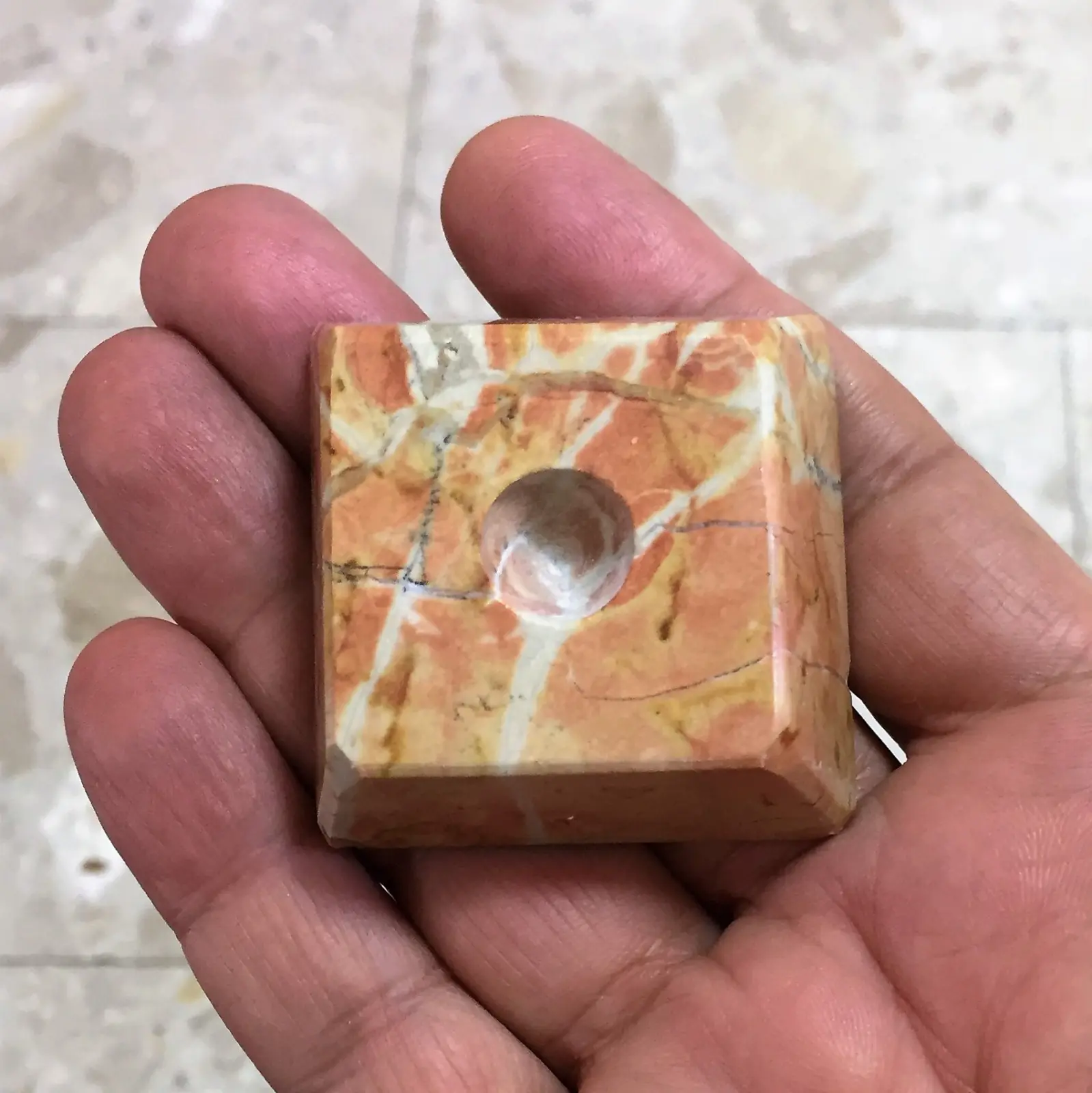 Jerusalem Stone Dreidel