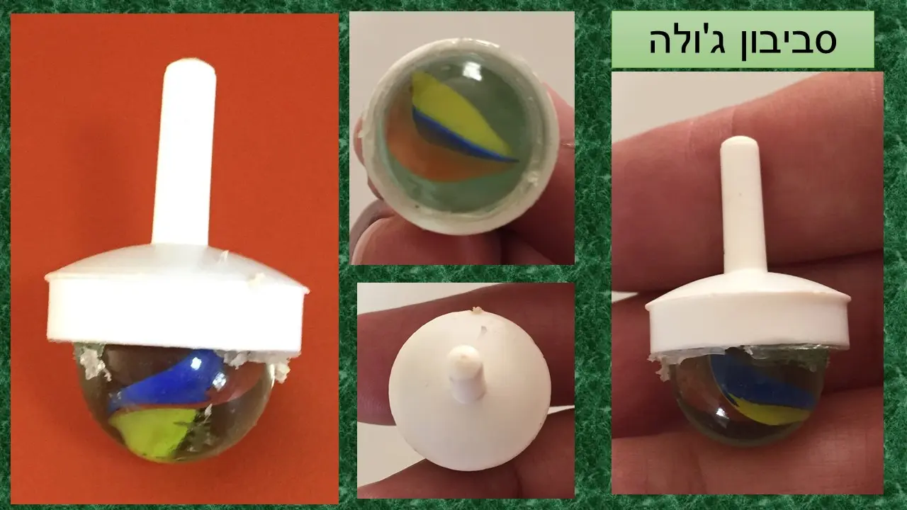 סביבון ג'ולה זכוכית