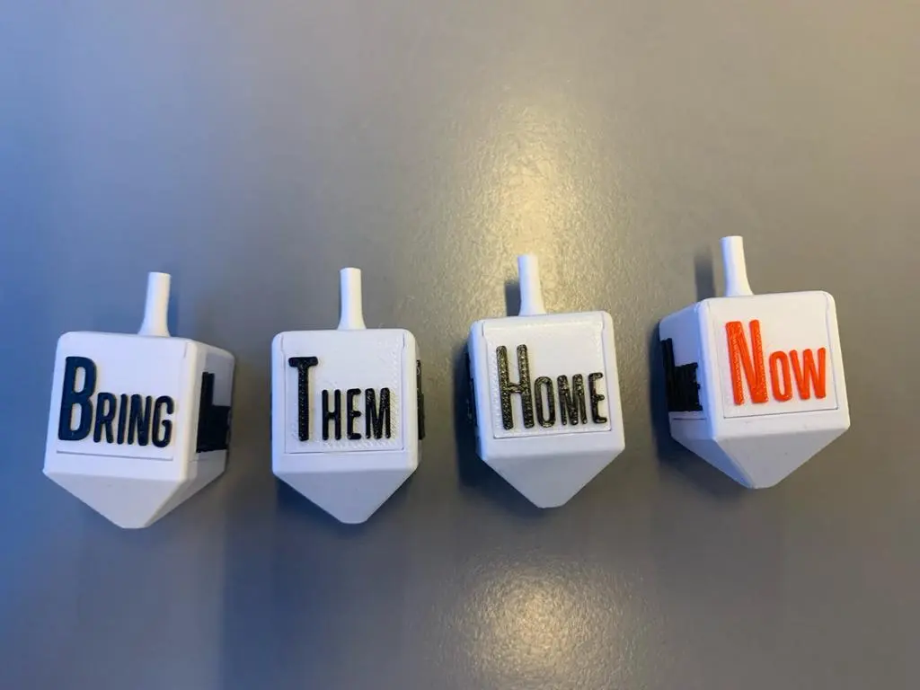 The kidnapped spinning Tops Bring Them Home Now.